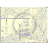 NOAA Nautical Chart 18551: FRANKLIN D. ROOSEVELT LAKE Southern part